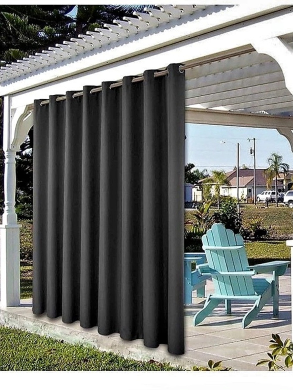 New Waterproof Outdoor Curtains for Patio Porch Pergola Cabana